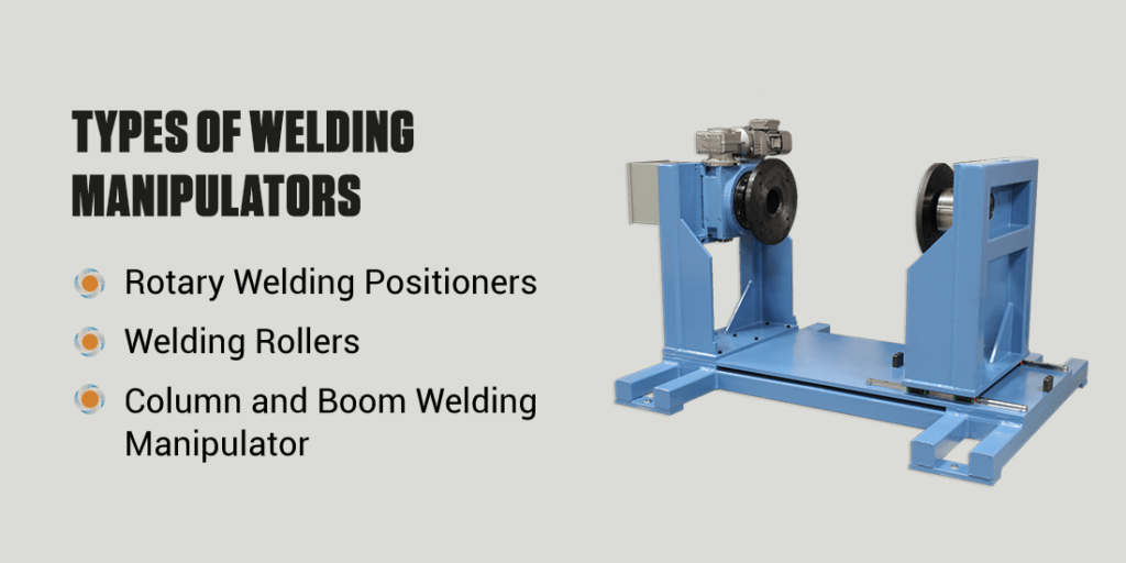 3 types of welding manipulators
