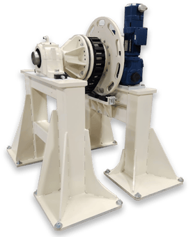 white-trunnion-motor